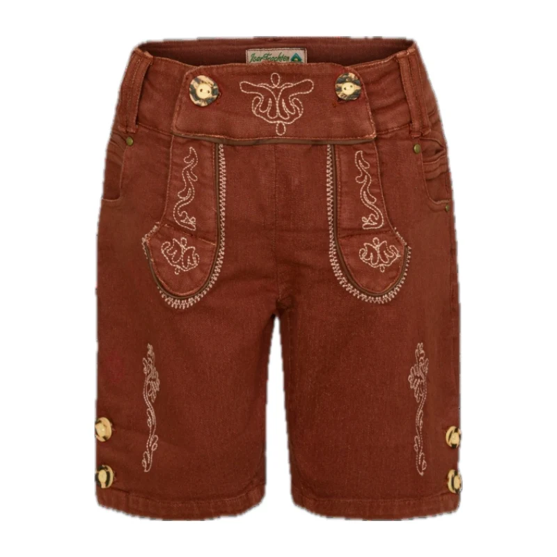 Kinderjeans im Trachtenlook