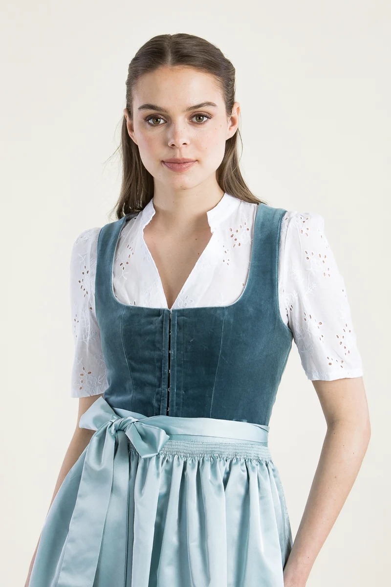Hammerschmid Samtdirndl Plattensee türkis