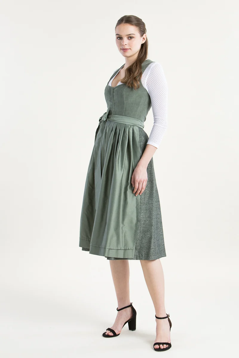 Heimatglück Dirndl Anneliese salbei