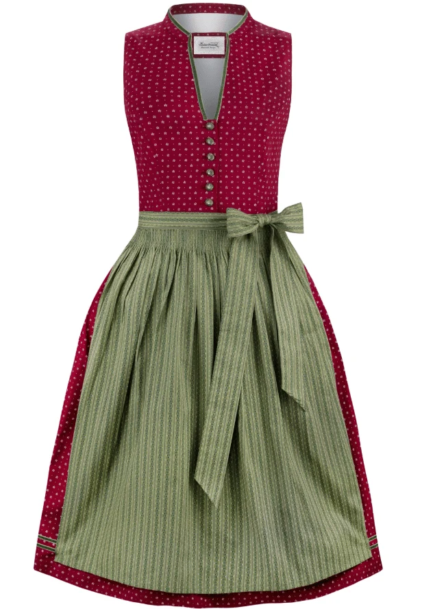 Dirndl Bella bordeaux