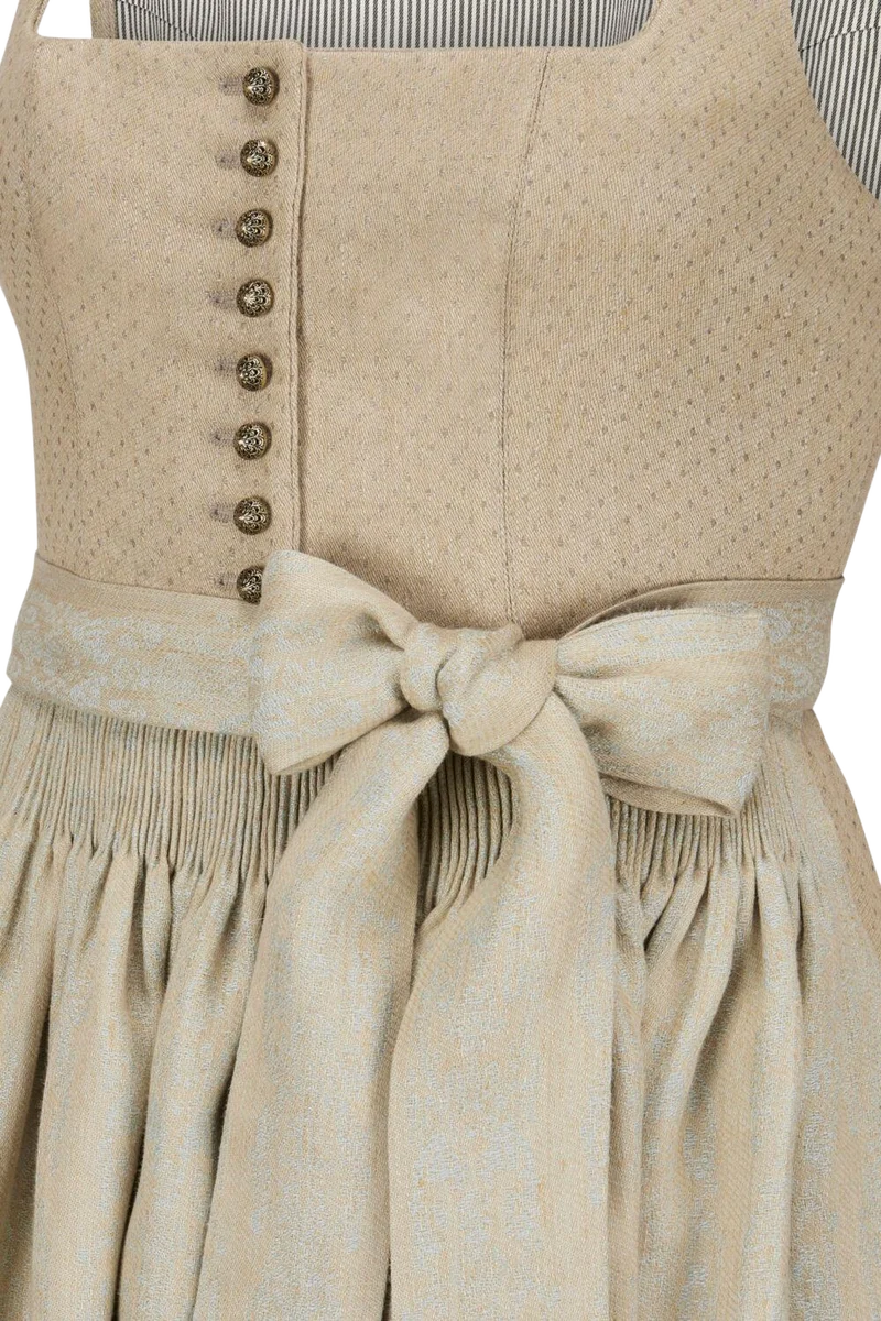 Gottseidank Dirndl Monika Sand-Winter Sky