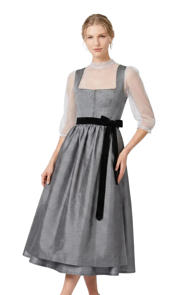 Kinga Mathe Dirndl Fasano Grau