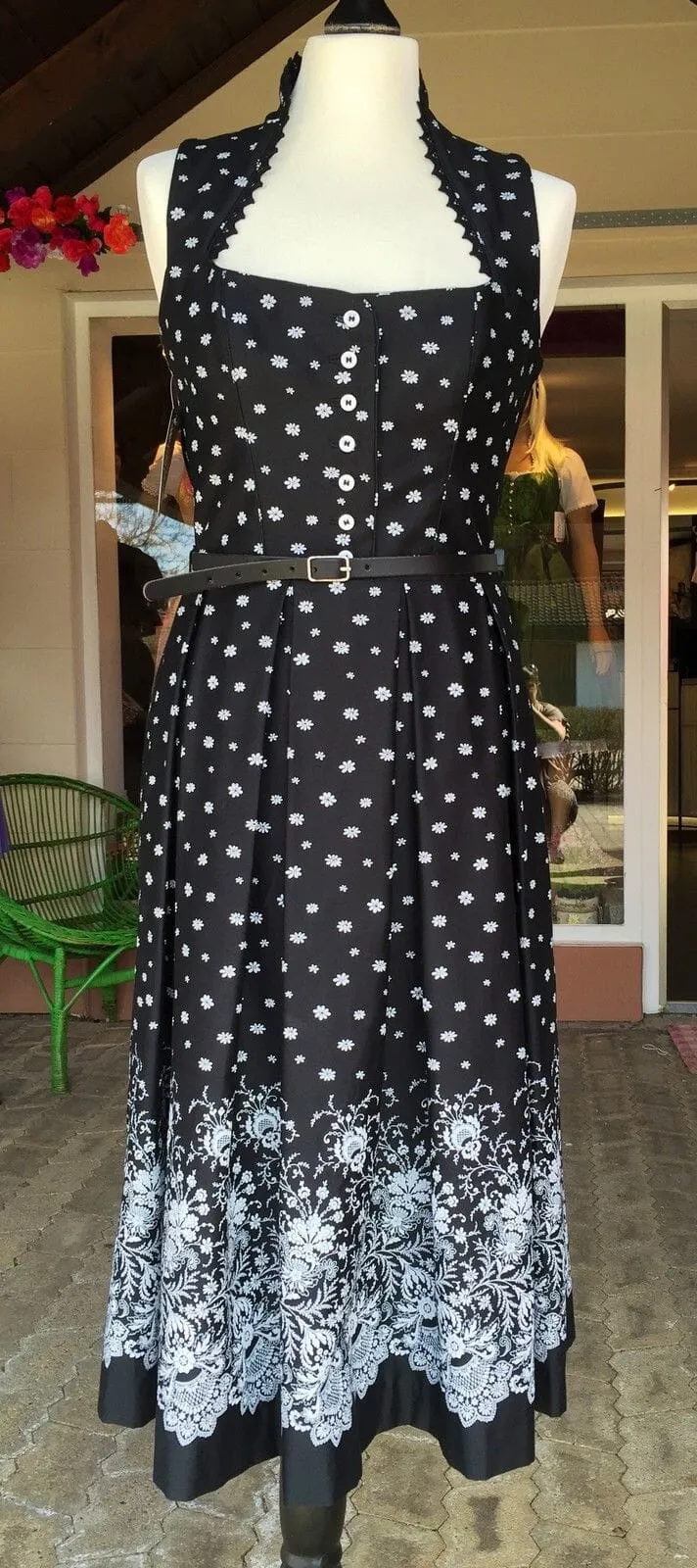 Dirndl Kleid Wenger Verena, Schneewittchen Midi 70 cm