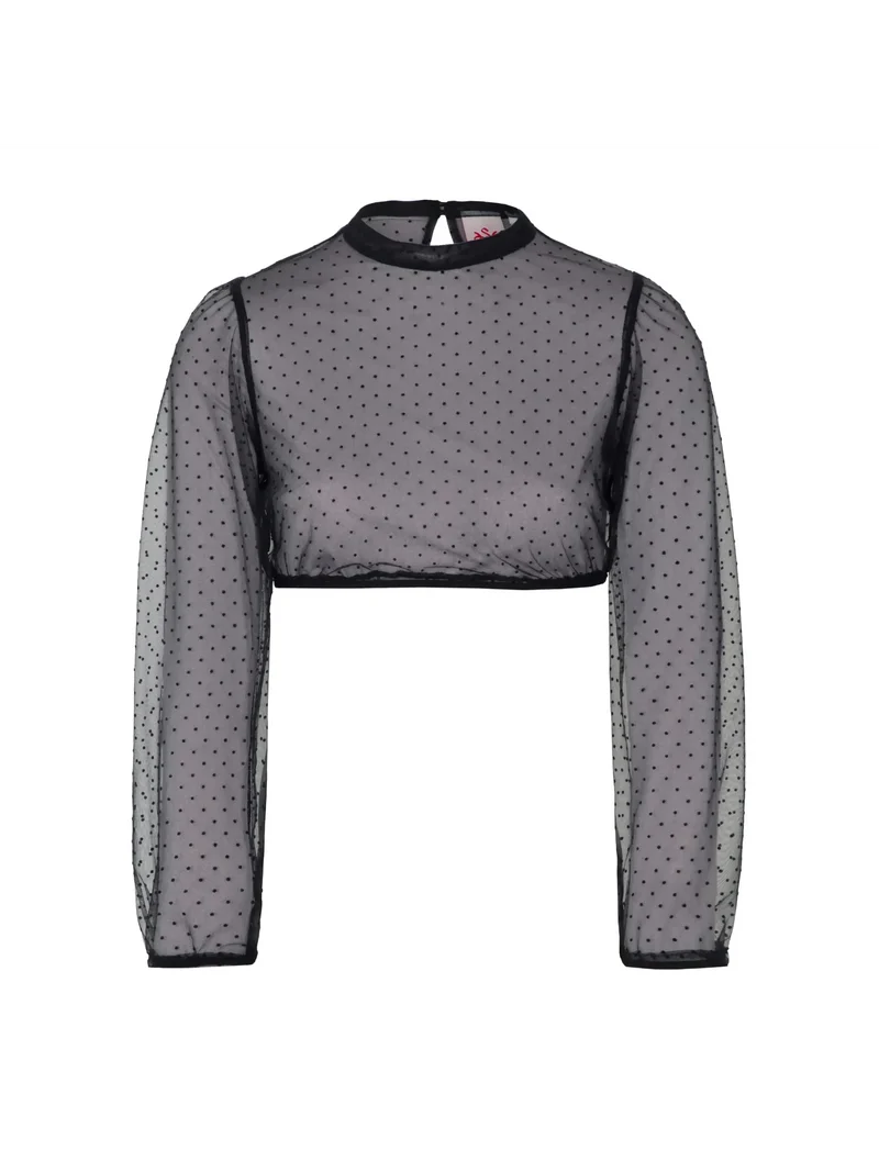 Spieth & Wensky Dirndlbluse Eduarda Schwarz