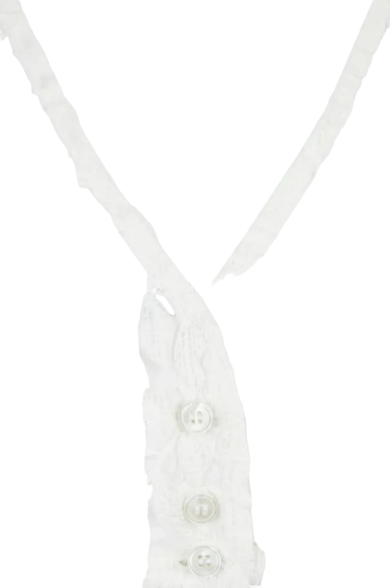 Kinga Mathe Dirndlbluse Anna Weiß