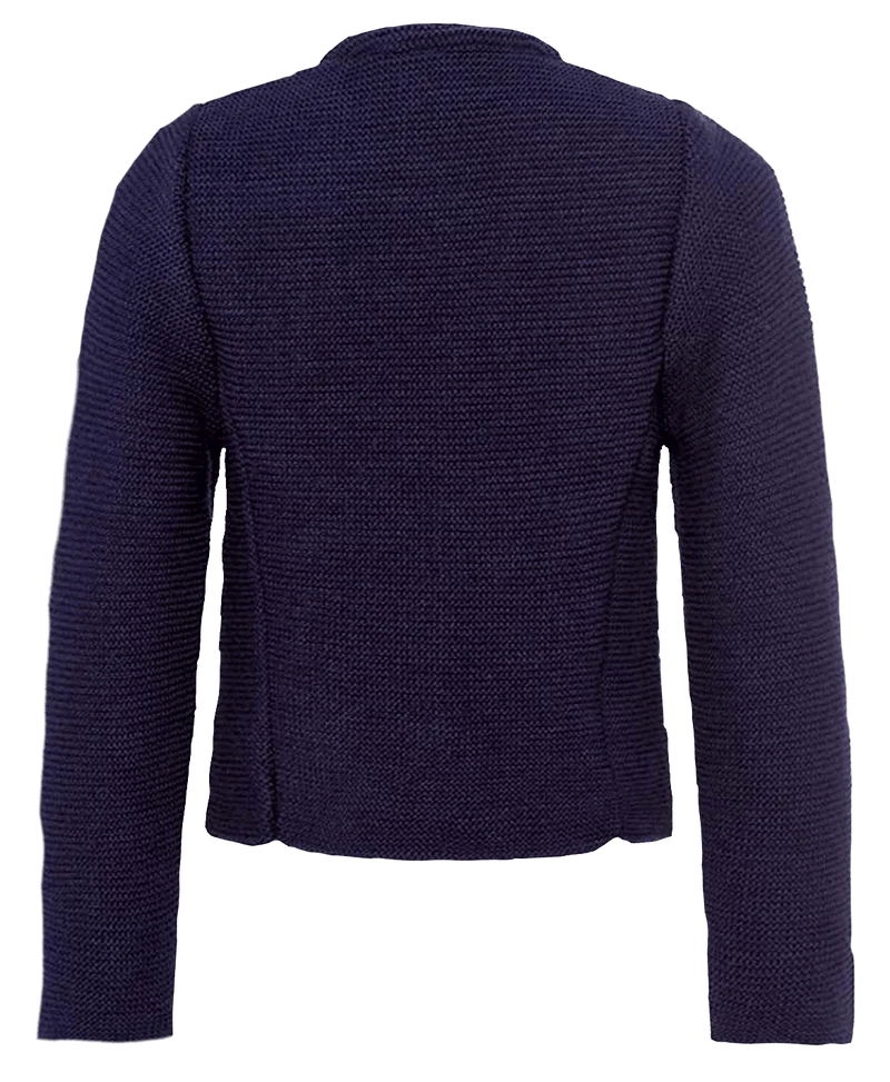 Kinder Trachtenjacke, Madl, Isar Trachten, dunkelblau