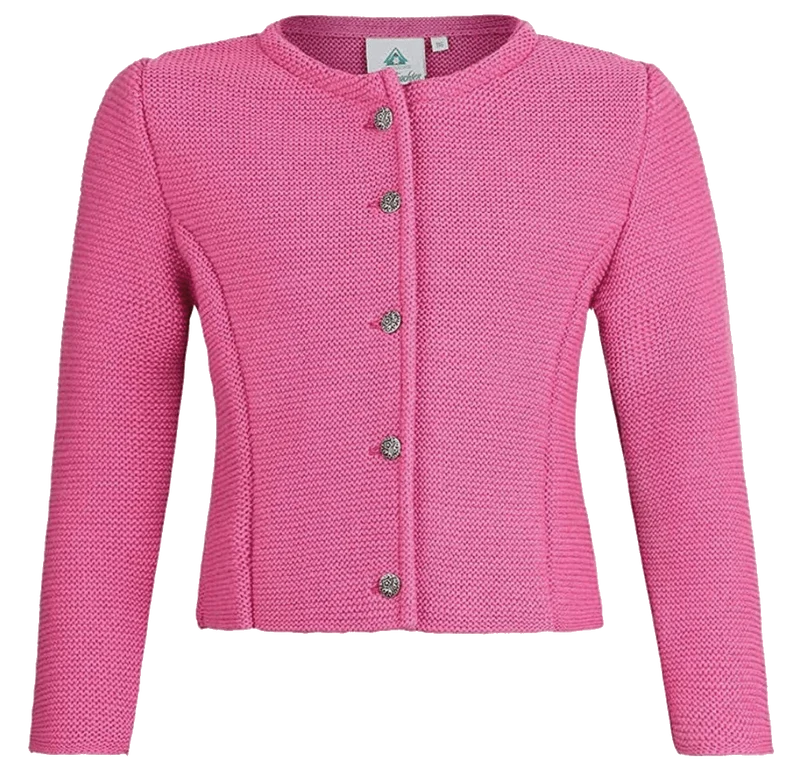 Kinder Trachtenjacke, Madl, Isar Trachten, pink