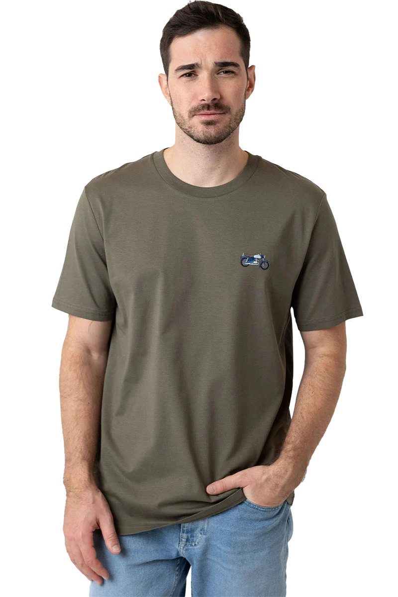 Herren T-Shirt mit Zündapp-Stickerei