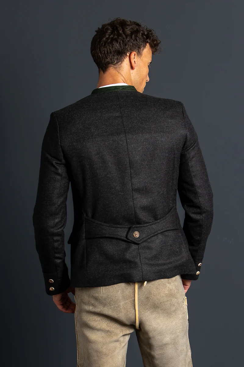 Gottseidank Herren Trachtenjanker Helmut Anthrazit