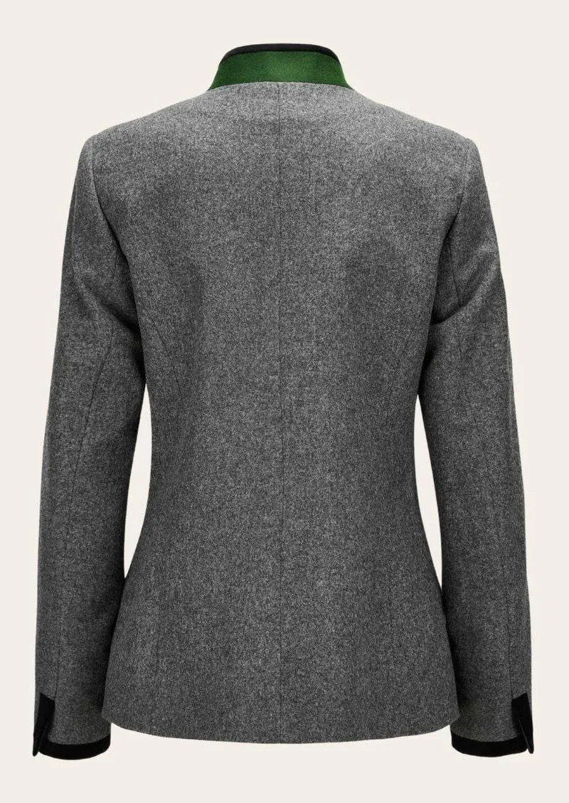 Damen Trachtenjacke aus Walkloden mit Details