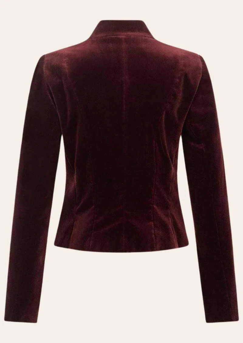 Damen Trachtenjacke mit Stickerei und Knöpfen