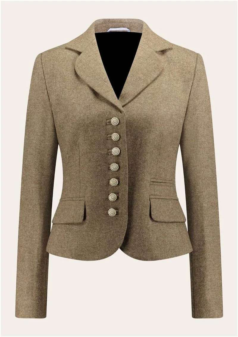 Damen Trachtenjacke aus feinem Loden
