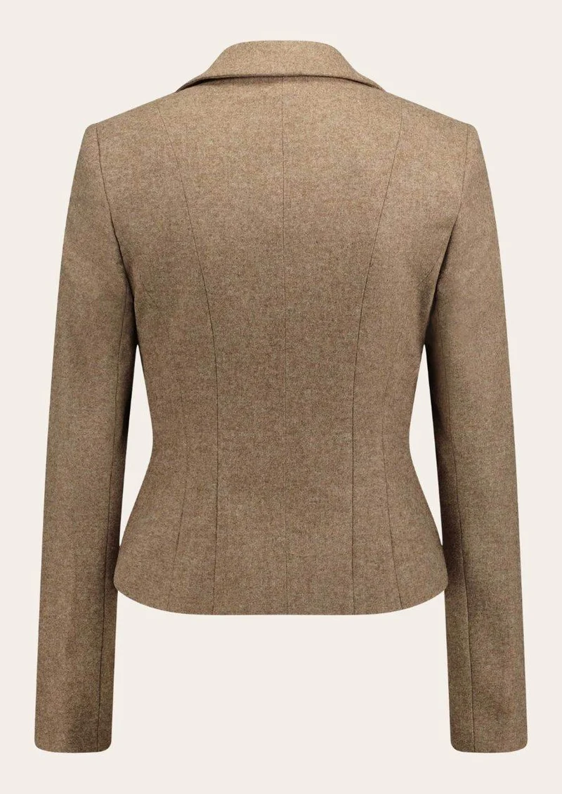 Damen Trachtenjacke aus feinem Loden