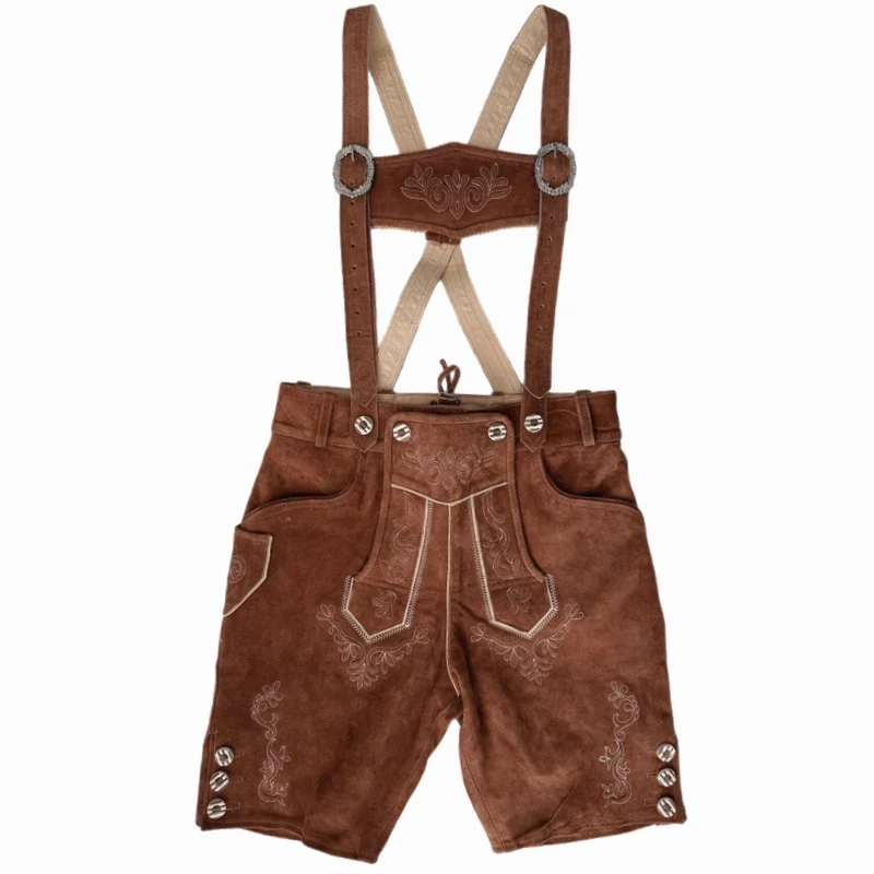 Lederhose Rehbraun