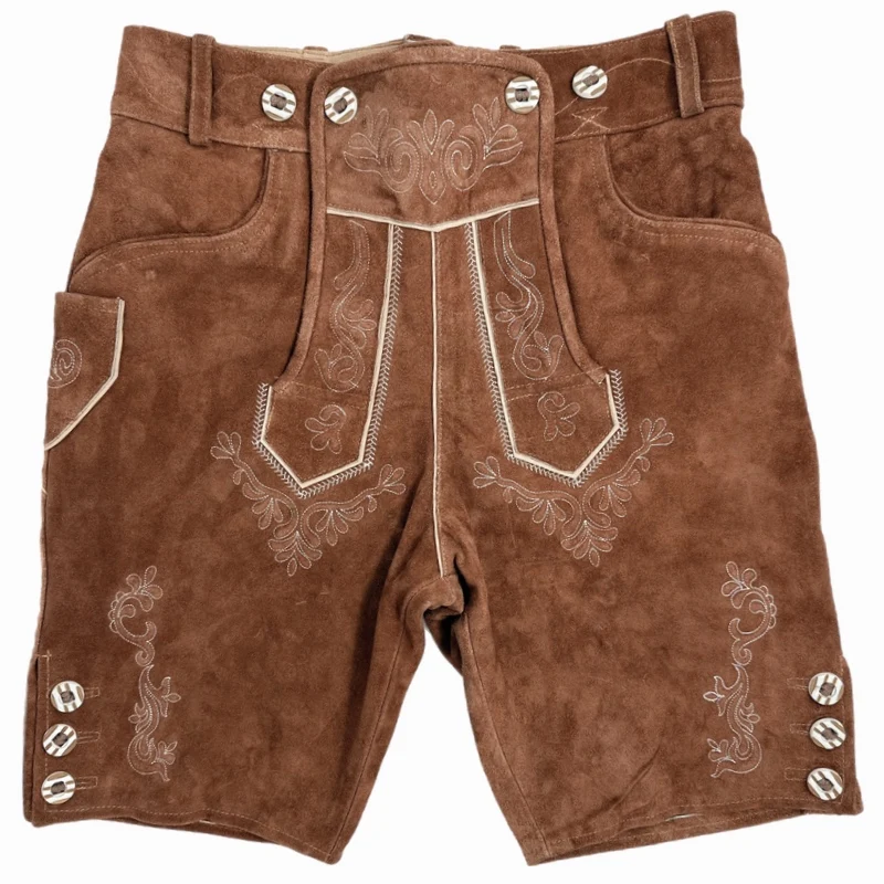 Lederhose Rehbraun