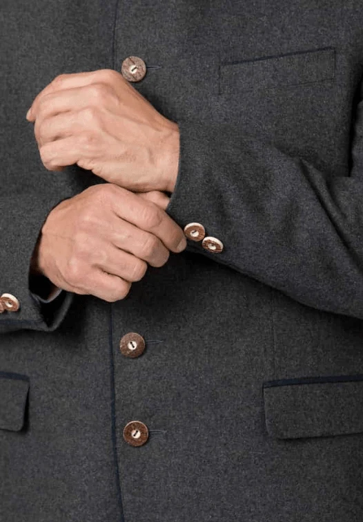 Trachtenjacke Titus in grau