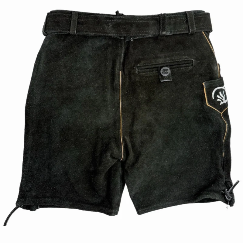 Lederhose König Ludwig Schwarz
