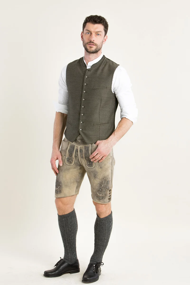 Hammerschmid Trachtenweste Georg Oliv