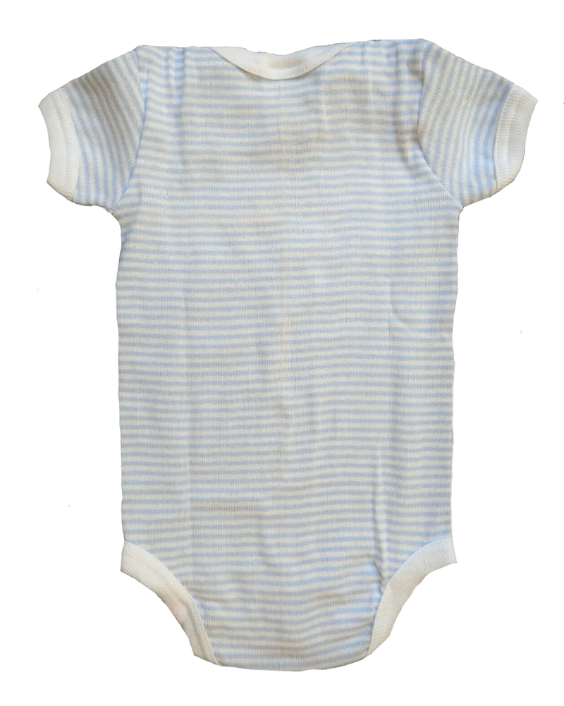 Babybody, Adelheid, Glückspilz, gestreift, blau weiß, Buam