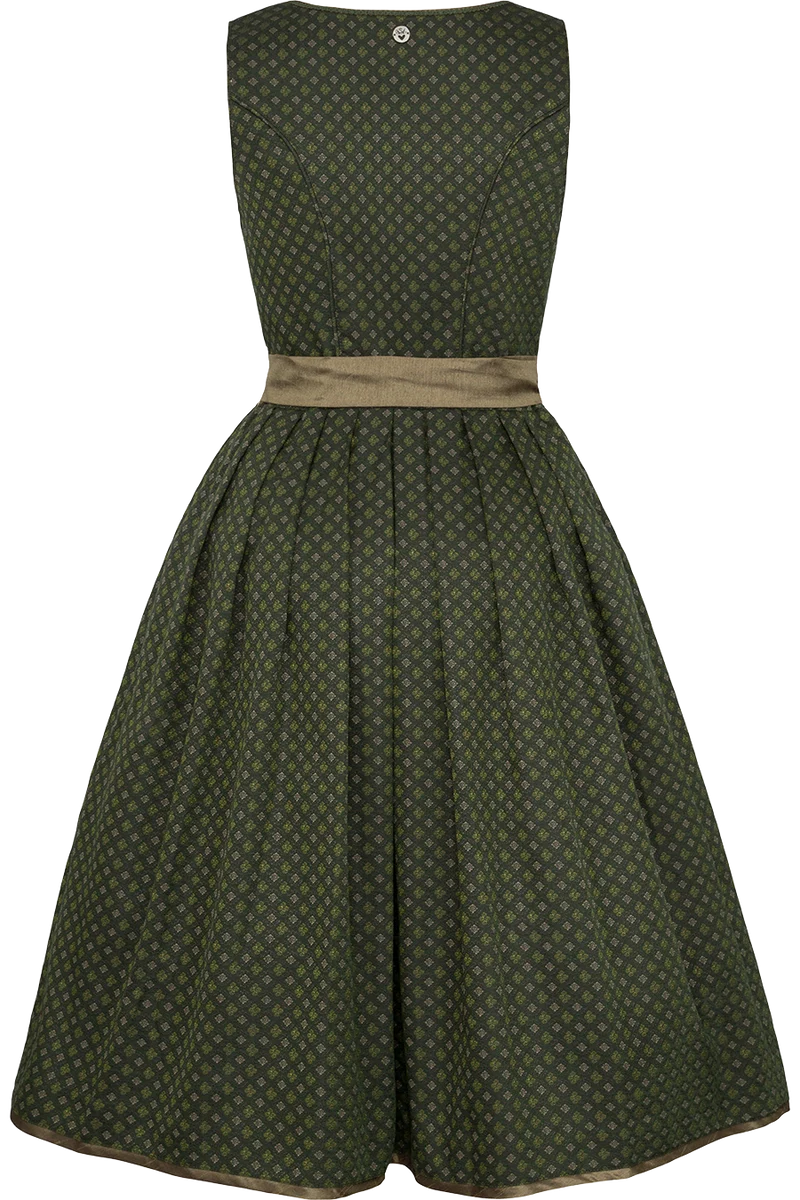 Midi-Dirndl mit Jacquardmuster