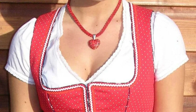Dirndlbluse Julia Trentini, Elise, weiß, Knöpfe