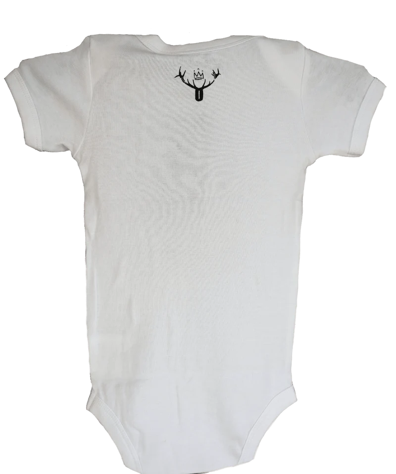 Buam Babybody, HangOwear weiß, Poldi, i werd Kini