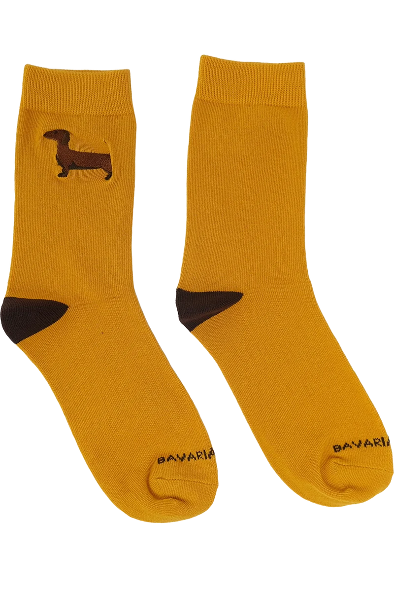 Unisex Sportsocken mit Dackel