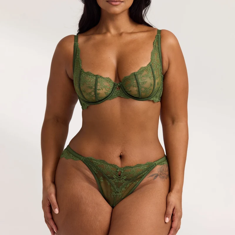 Enchant Plunge BH - Olivgrün
