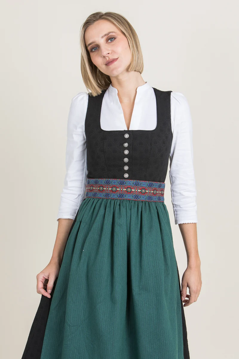 Almliebe Dirndl Deife Danz schwarz