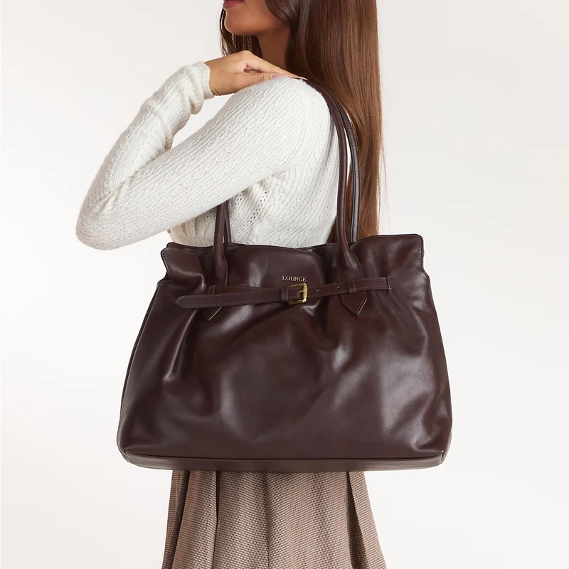 Issie Schultertasche - Kakao