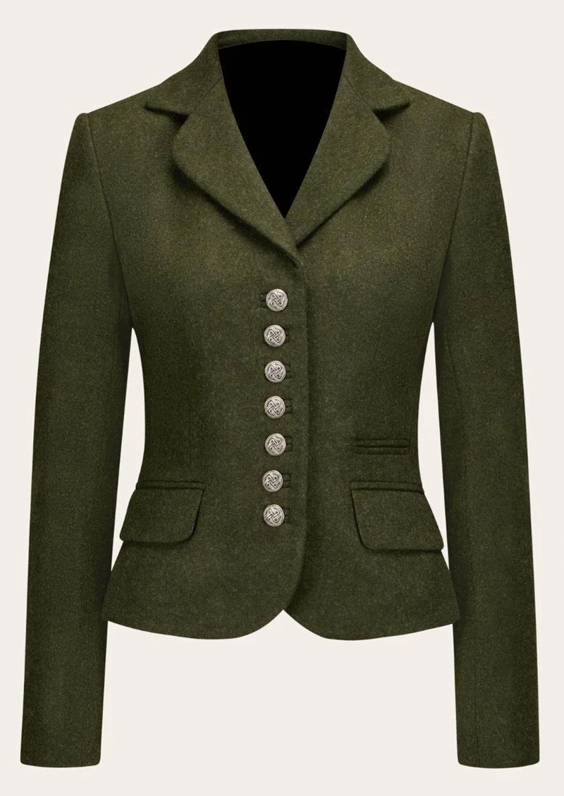 Oktoberfest Jacke Damen aus Wollstoff
