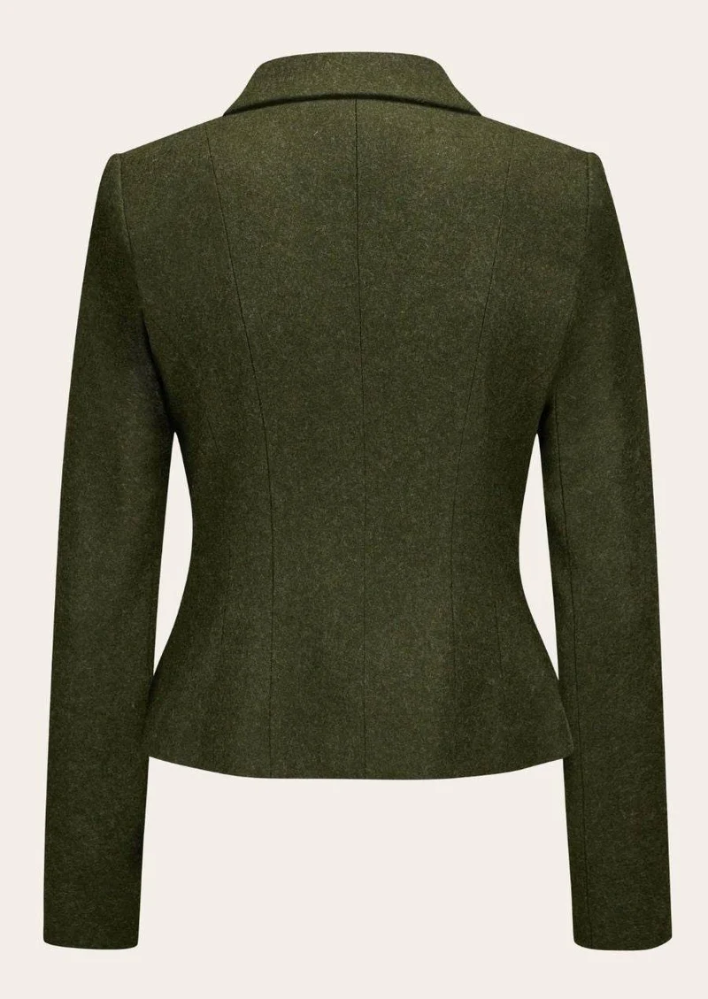 Oktoberfest Jacke Damen aus Wollstoff