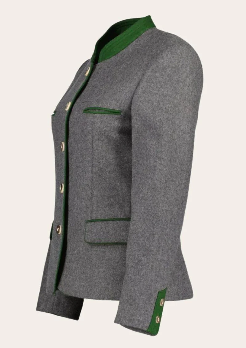 Damen Oktoberfest Jacke mit Hirschhornknöpfen