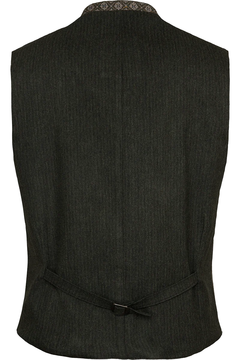 Herren Trachtenweste Slim Fit mit Wollanteil