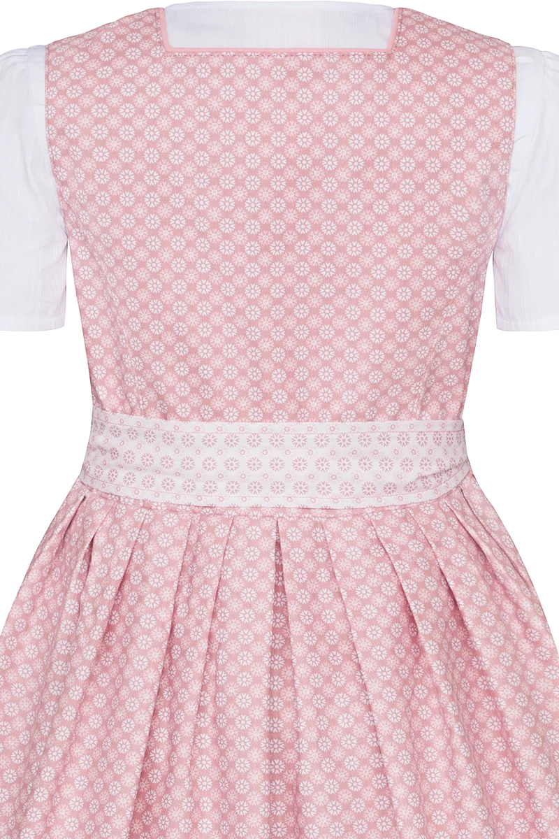 Kinder Baumwolldirndl mit Bluse