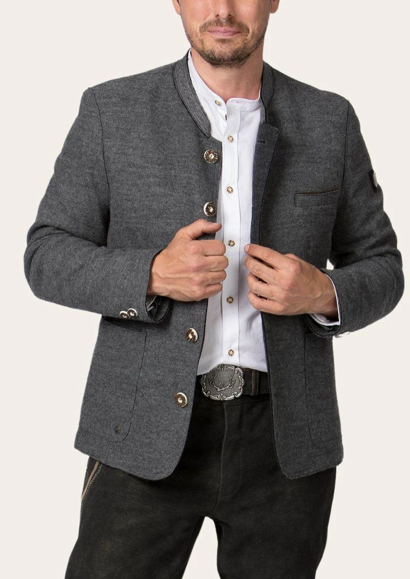 Authentische Herren Trachtenjacke im Alpenstil