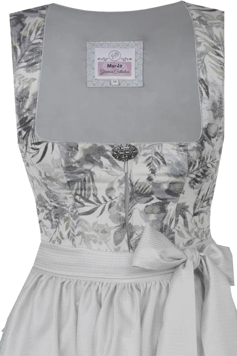Midi-Dirndl mit Blumenmuster