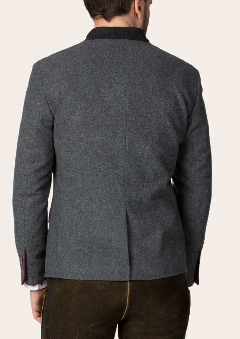 Edle Herren Trachtenjacke aus Schurwolle