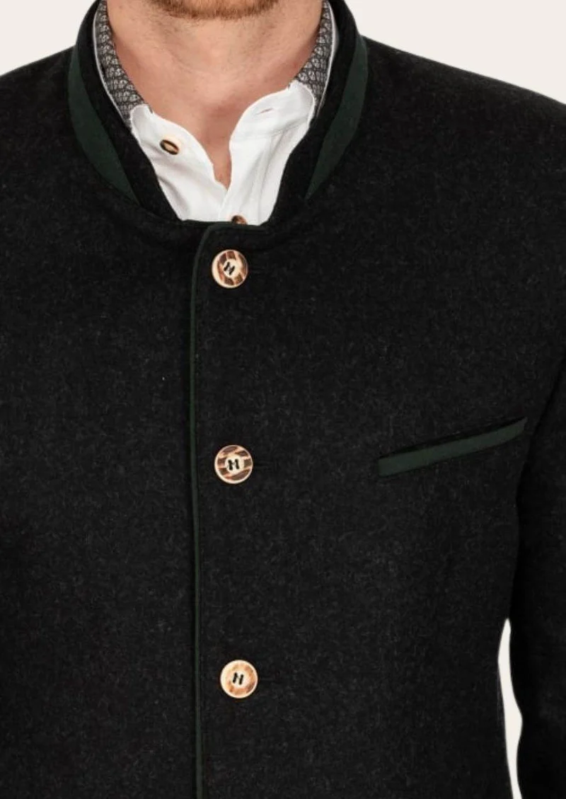 Herren Trachten Janker aus Wolle im Heritage Look