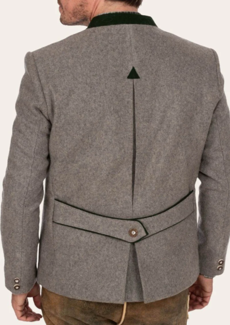 Elegante Herren Trachtenjacke im klassischen Schnitt