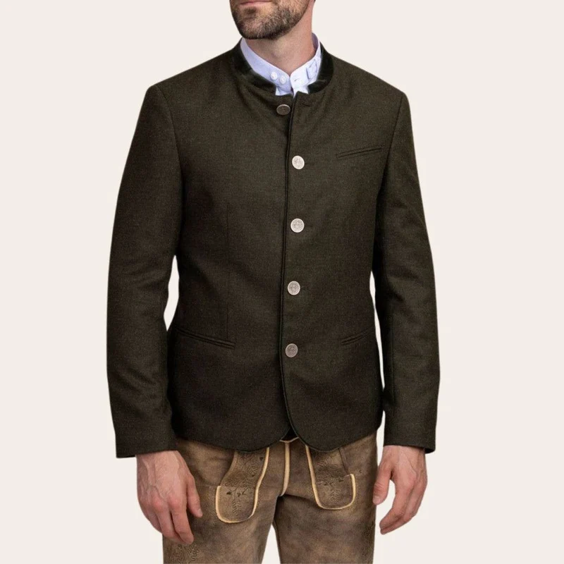 Klassische Männerjacke im Trachtenstil