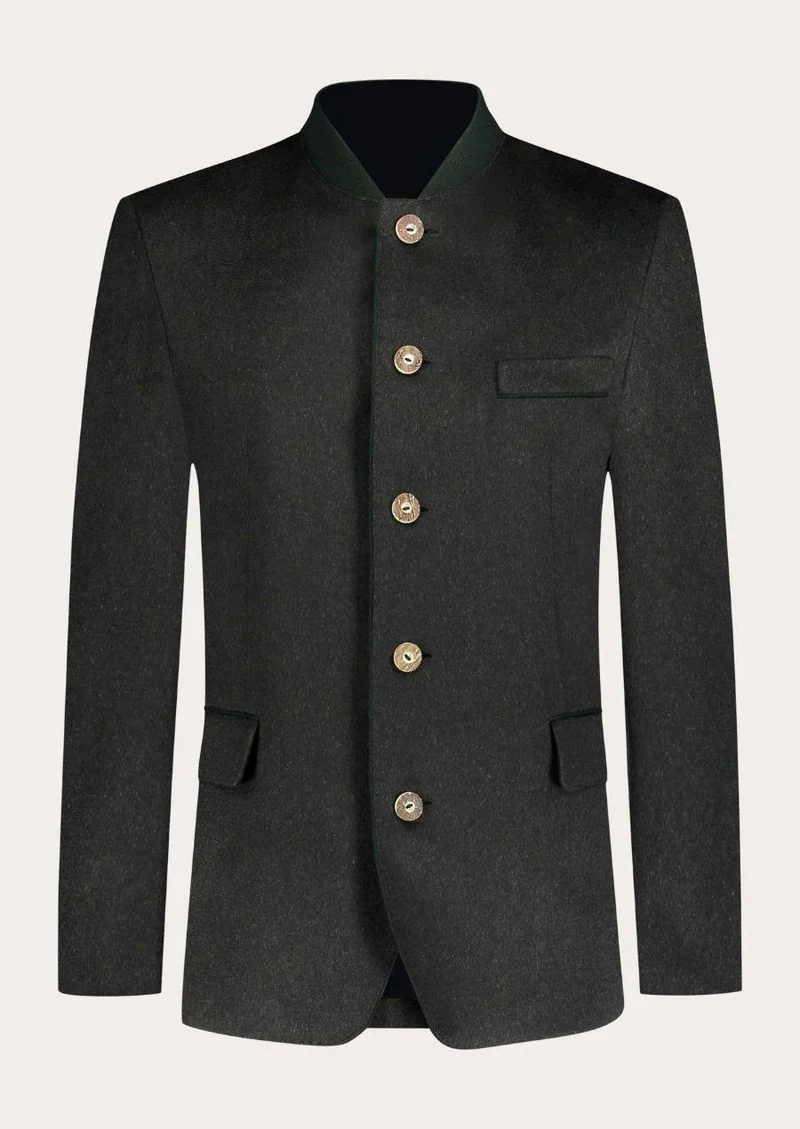 Herren Walklodenjacke mit bayerischem Stil