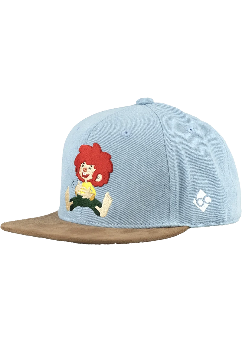 Kinder Cap 'Pumuckl V2' aus Denim