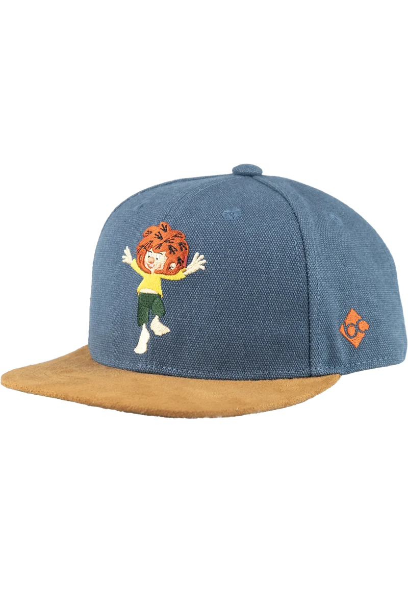 Kinder Cap 'Pumuckl tanzt' in Jeansoptik