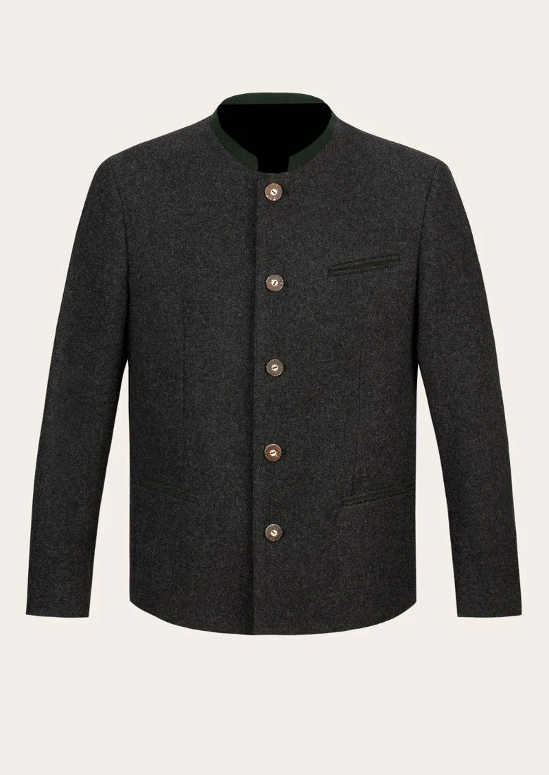Herren Trachtenjacke aus Wolle im klassischen Schnitt
