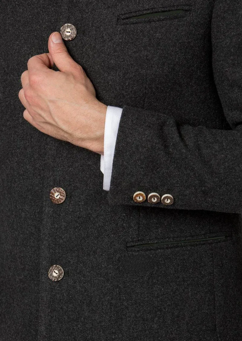 Herren Trachtenjacke aus Wolle im klassischen Schnitt