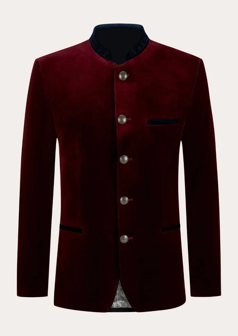 Herren Trachtenjacke aus Wolle mit Charme