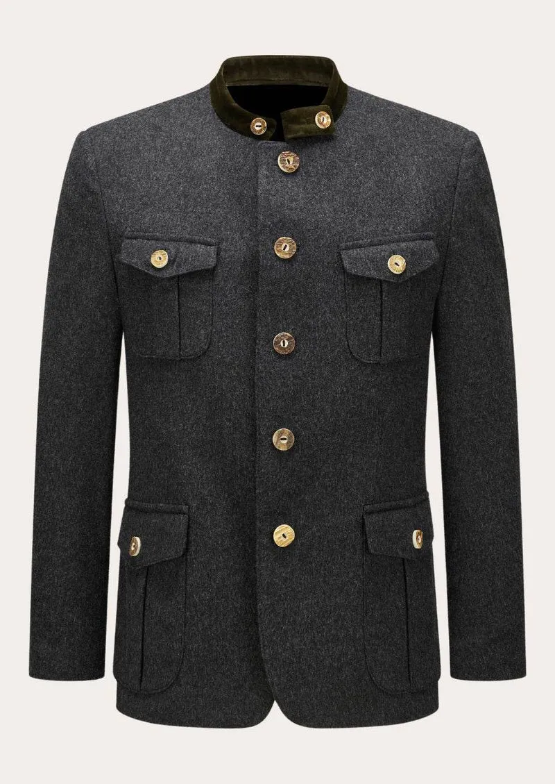 Klassische Herren Trachtenjacke im Bayernstil
