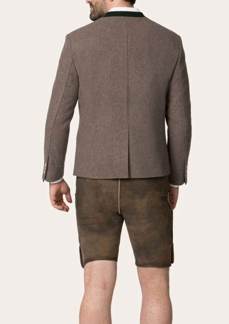 Herren Janker mit Stehkragen und Hornknöpfen
