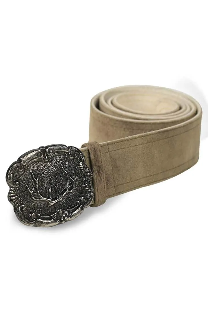 Robuster Lederhosen Gürtel aus hochwertigem Echtleder